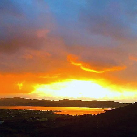 Romantic Sunset Cycladic House In Sotires Moni Christou Dasous エクステリア 写真