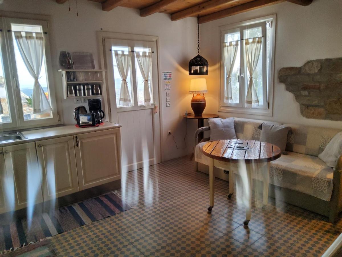 Romantic Sunset Cycladic House In Sotires Moni Christou Dasous エクステリア 写真