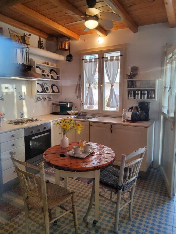 Romantic Sunset Cycladic House In Sotires Moni Christou Dasous エクステリア 写真