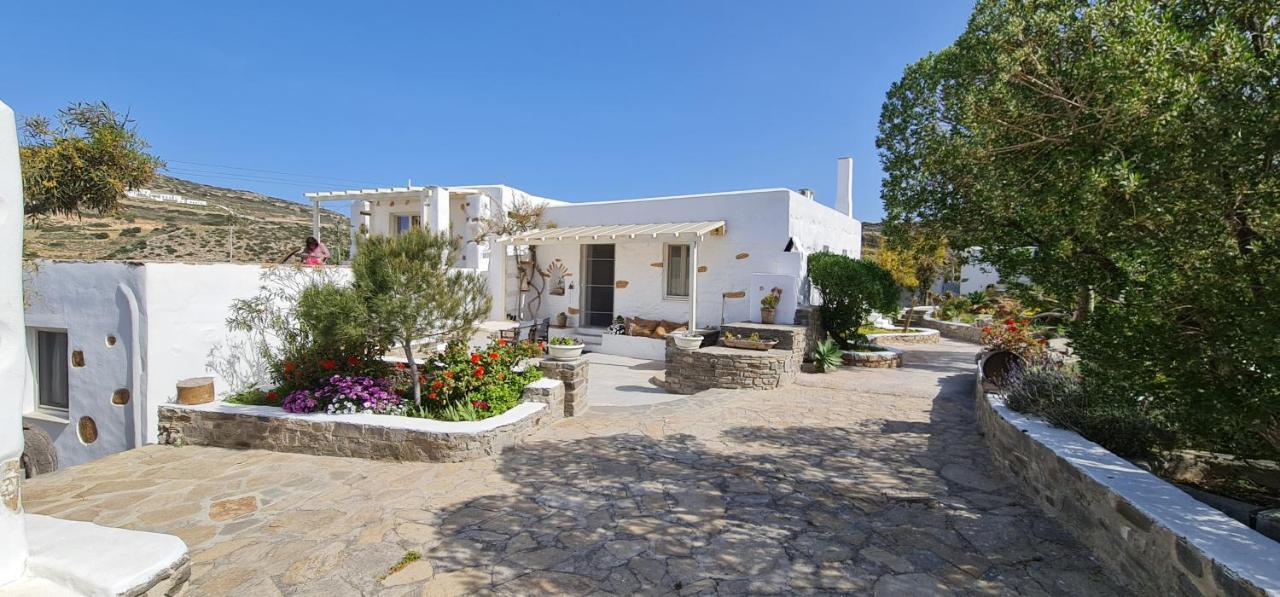 Romantic Sunset Cycladic House In Sotires Moni Christou Dasous エクステリア 写真